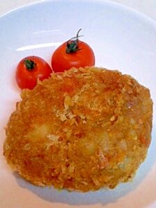 残りカレーの コロッケ