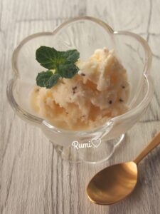 キウイのジェラート  フードプロセッサーで簡単