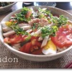 ビタミンたっぷり☆贅沢サラダうどん