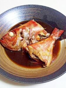 キンメダイの煮つけ