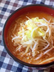 自家製☆野菜たっぷり味噌ラーメン