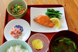 桜鱒のバター焼き