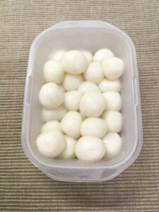 おやつに便利♡白玉団子の冷凍保存♪