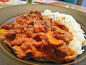 10分でビーフストロガノフ