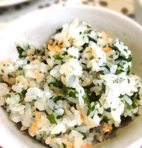 給食のあの味！鮭入りわかめご飯♡