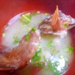 カサゴ(あらかぶ)味噌汁✿
