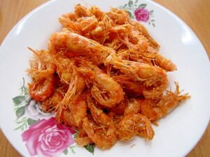 小エビのから揚げ