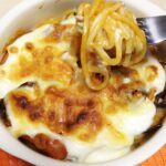 一手間で絶品!!ミートソースパスタグラタン
