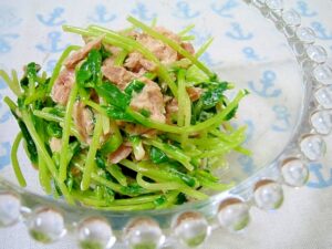 豆苗とツナのマヨネーズサラダ☆