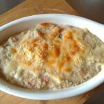 ホワイトソース不要!ヘルシー!オートミールグラタン