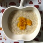 離乳食中期☆かぼちゃのオートミール