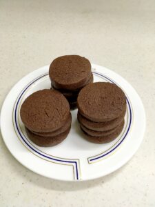 純ココアで♡サクほろチョコレートクッキー