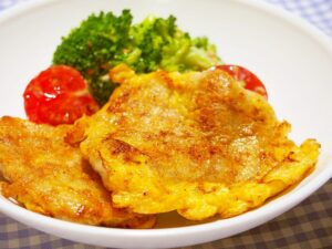 片栗粉でカリ！ふわピカタ♪