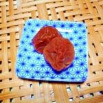 ビニール袋で☆さしす梅干し