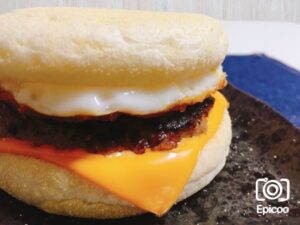 朝マック風ソーセージエッグマフィン