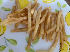 冷めたマックのポテトを復活！