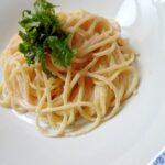 簡単10分でお店の味☆たらこクリームパスタ