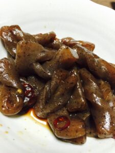 ピリ辛こんにゃく