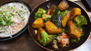 栄養満点⭐鮭と野菜のバター焼き