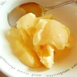 牛乳・卵・砂糖だけで　バニラアイス♪