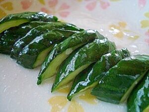 3時間で！きゅうりの粕漬け