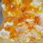 ヨーグルトとマーマレードのトースト