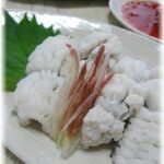 暑気払いに！ハモの湯引き