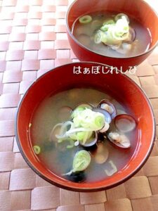 旨みたっぷり♪しじみのお味噌汁✿