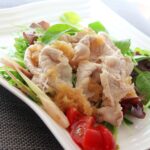 冷しゃぶサラダ♪自家製★大根おろしドレッシングがけ