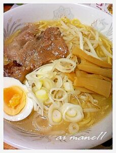 直ぐ出来ます＾＾♪手作り味噌ラーメン