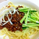 焼きそば麺で☆本格四川ジャージャー麺