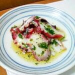 タコのカルパッチョ