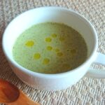 人参の葉っぱスープ