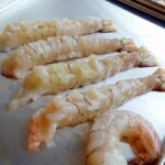 まっすぐピン☆ 天ぷら&エビフライの海老の下処理