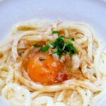 冷凍うどんでかま玉うどん