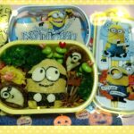 キャラ弁 ミニオン(ちょっとハロウィン)