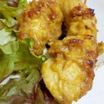 アジアン屋台風焼き鳥(^^)鶏むね肉のサテ♪