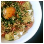 アボカド&納豆&トマト お豆腐丼♪