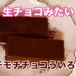 モチモチ、ぷるんぷるんチョコういろう