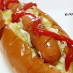 キャベツたっぷり♪ホットドッグ
