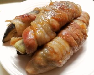 甘辛ダレが絶品♡肉巻き茄子