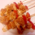 カラフル!チキンのサテー風