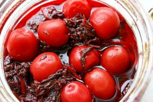 梅仕事＊小梅の梅酢漬け