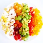 カラフルトマトとパプリカのコブサラダ