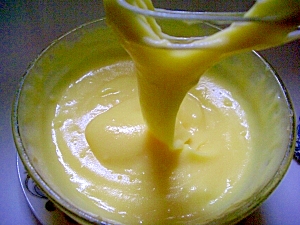 簡単5分(゜o゜)カスタードクリーム♪全卵編