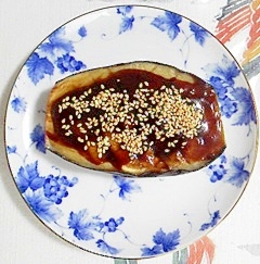 米なすに田楽みそ