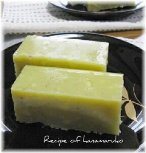 裏ごしなしで簡単・芋ようかん♪