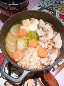 さっと火を通して☆まぐろ鍋