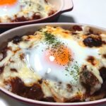 残ったハッシュドビーフアレンジドリア!カレーでも♪