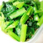 小松菜の簡単ナムル